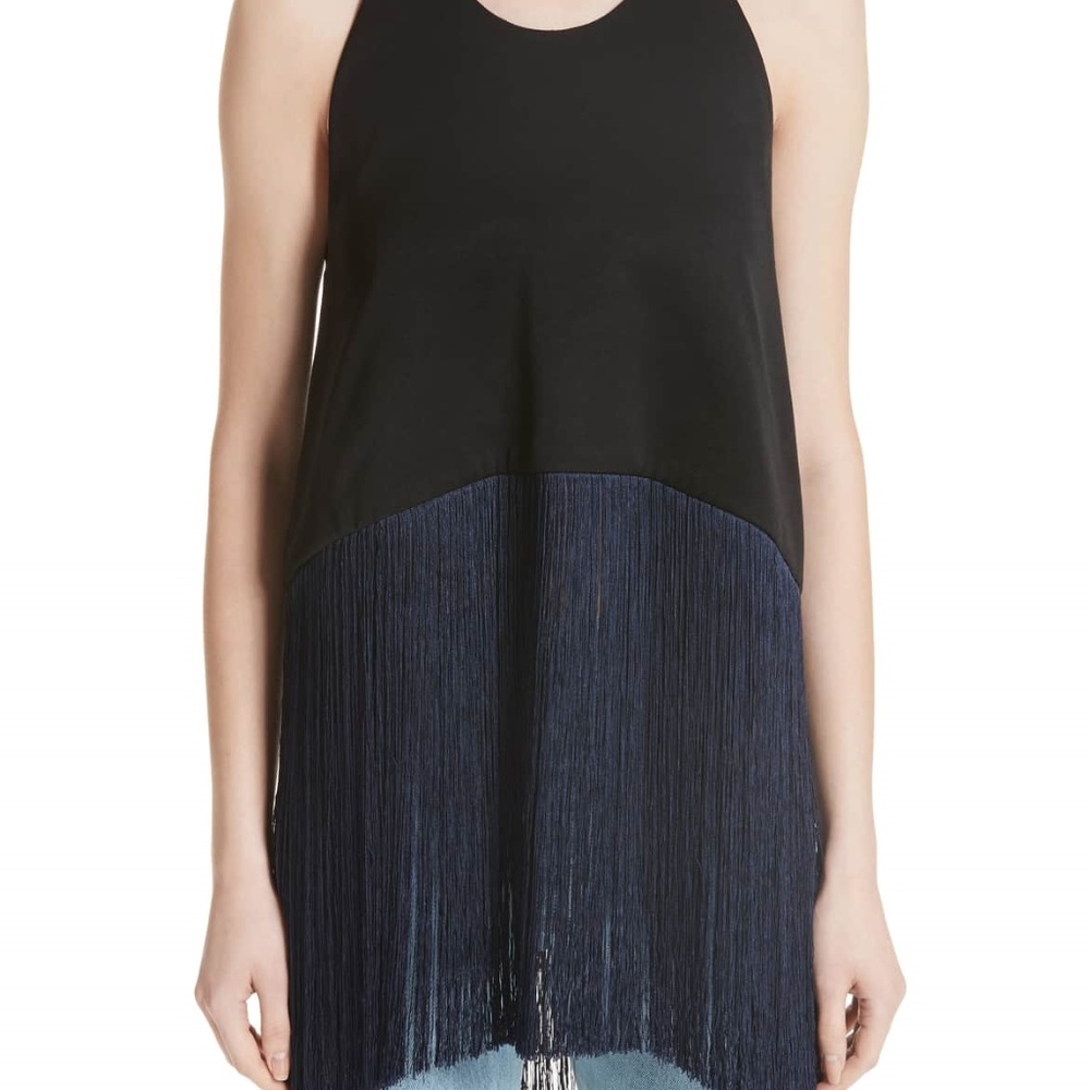 ELLERY Fringe Top-Size--  4 -US
